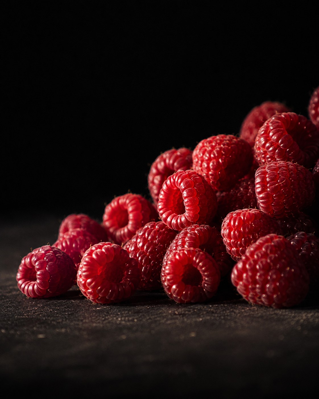 Frische Himbeeren
