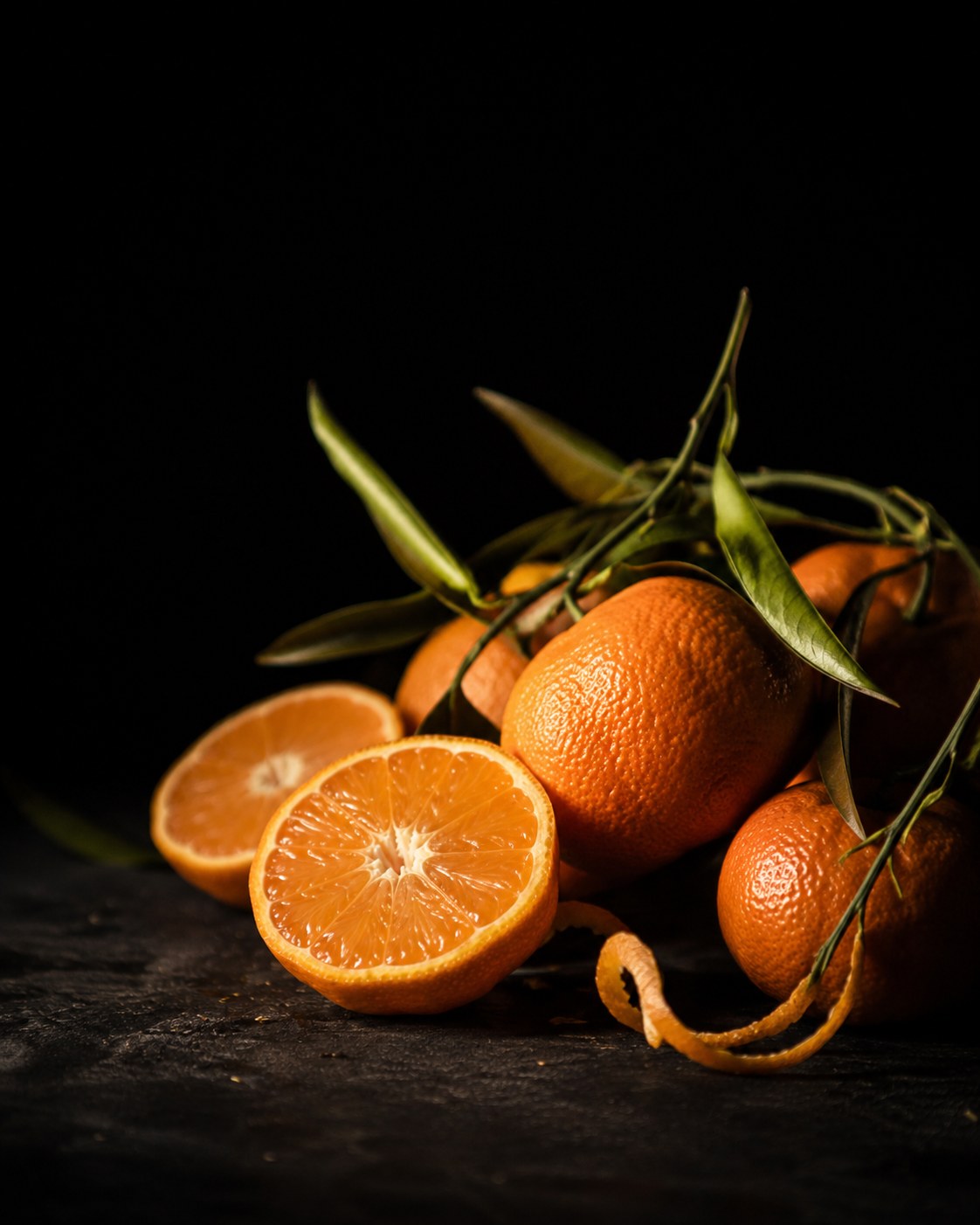 Reife Mandarinen